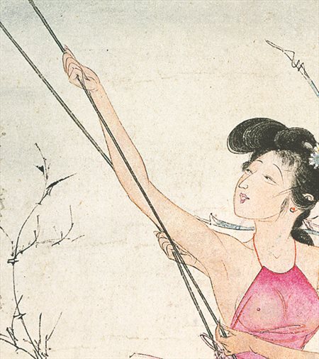 信丰-胡也佛的仕女画和最知名的金瓶梅秘戏图